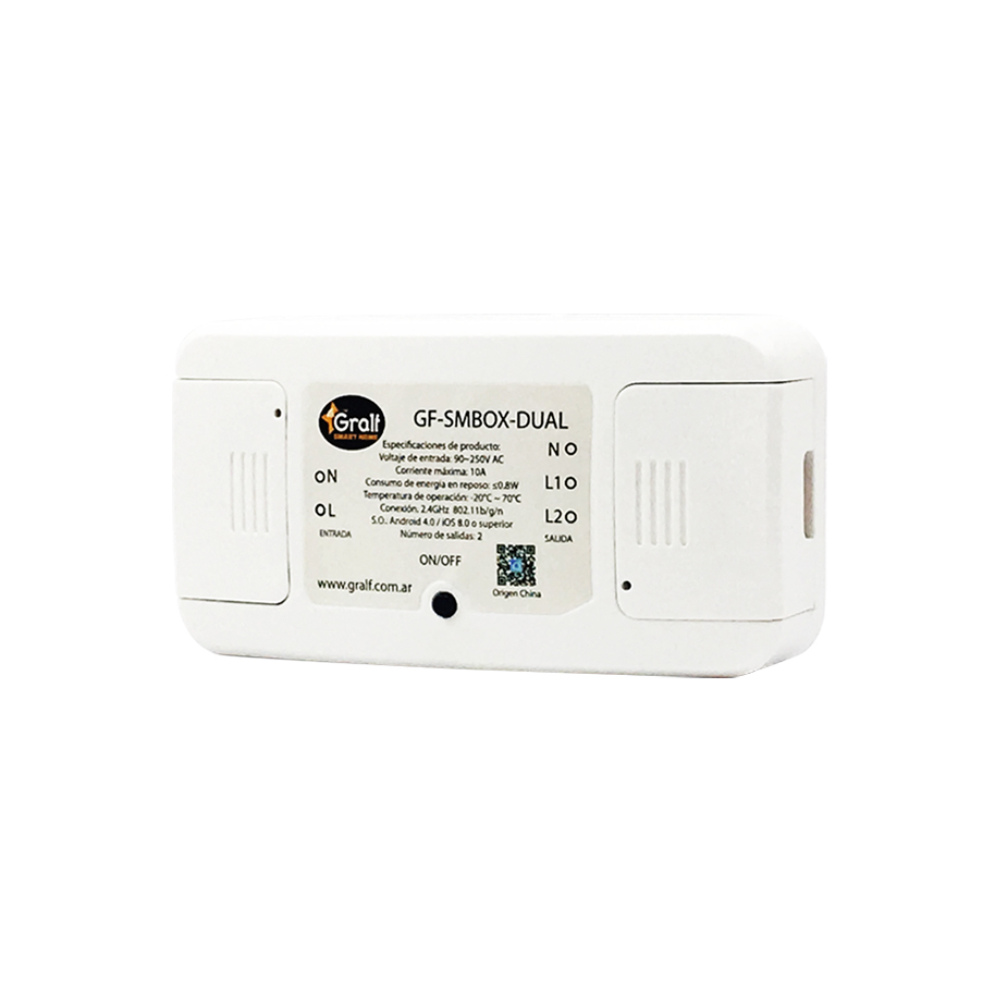 Interruptor Inteligente Wi-Fi Dual - Imagen 3