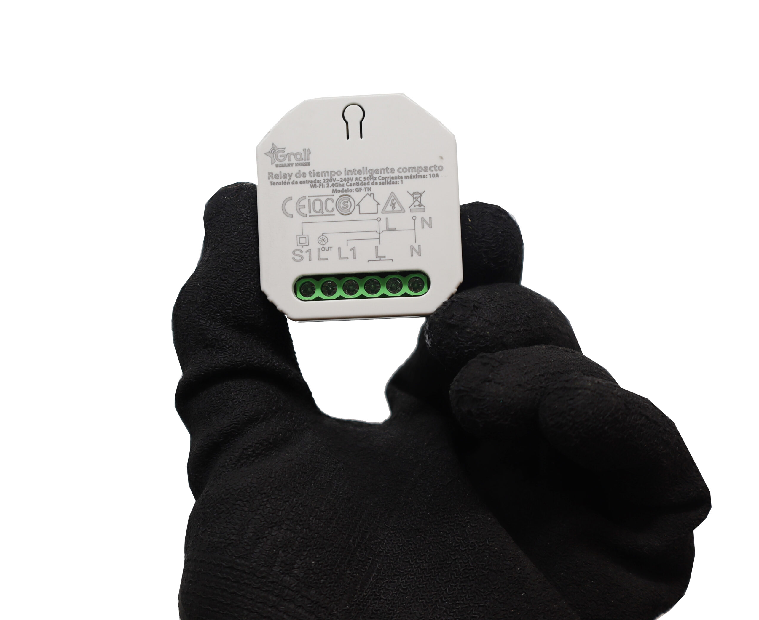 Relay de tiempo 1 Salida compacto Wi-Fi inteligente - Imagen 5